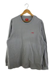 画像：Small Box L S Tee/長袖Tシャツ/L/コットン/GRY