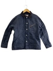 画像：ジャケット/襟コーデュロイ/M/コットン/BLK