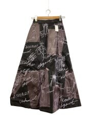 画像：UND JULIA/フェイクレザースケッチスカート/ロングスカート/M/--/BRW/02120940390