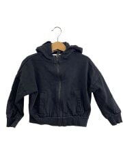 画像：KNITWEAR CLOTHING ENSEMBLE/パーカー/コットン/BLK/h19548m00004899kl