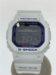 画像：ソーラー腕時計・G-SHOCK/デジタル/ホワイト