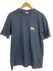 画像：Tシャツ/L/コットン/BLK/無地