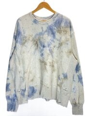 画像：マーブリングスウェットシャツ/スウェット/2/コットン/GRY/ANC-CT42