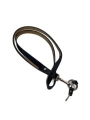 画像：キーストラップ/服飾雑貨/レザー/BLK/メンズ