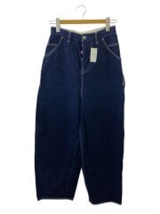 画像：always/バルーンワイドデニム/always/ボトム/34/コットン/IDG/無地/dn4416A