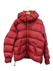 画像：W-STEP-MON/ジャケット/L/ポリエステル/RED/総柄