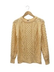 画像：ニット・セーター(厚手)/--/リネン/PNK/無地/6513-199-0908