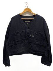 画像：Gジャン/M/リネン/NVY