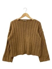 画像：16AW/ニット・セーター(厚手)/1/キャメル/CML/無地/A6AB01BC