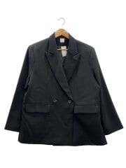 画像：テーラードジャケット/S/ポリエステル/BLK/無地/AS24AW-CLT025BK-S