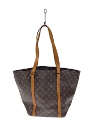 画像：サック・ショッピング_モノグラム・キャンバス/PVC/BRW