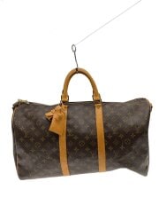 画像：キーポル・バンドリエール50_モノグラム・キャンバス/PVC/BRW/M41416