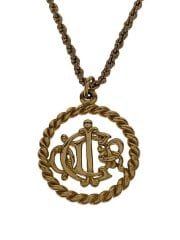 画像：メッキ剥げ箇所有/ネックレス/--/GLD/トップ有/レディース