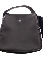 画像：ショルダーバッグ/レザー/BLK