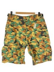 画像：ショートパンツ/XL/コットン/KHK/カモフラ/MABSU-SP033