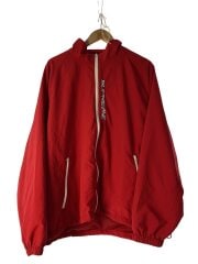画像：25SS/CONTRAST ZIP TRACK JACKET/ナイロンジャケット/XL/ナイロン/RED