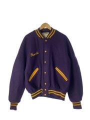 画像：スタジャン/XL/ウール/PUP/90S