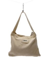 画像：shoulder bag ワンショルダーバッグ/キャンバス/WHT
