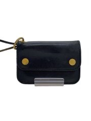 画像：b3labo/財布/レザー/BLK/無地/メンズ/金具擦れ有