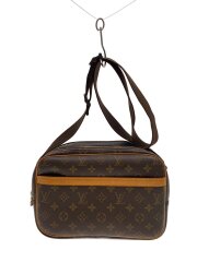 画像：リポーターPM_モノグラム・キャンバス/PVC/BRW