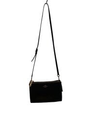 画像：レイラ・クロスボディ_ブラック/レザー/BLK