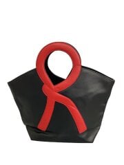 画像：ハンドバッグ/--/BLK