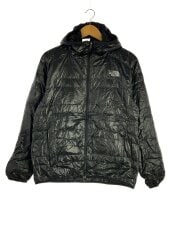 画像：LIGHT HEAT HOODIE/ナイロンジャケット/L/ナイロン/BLK/ND18171