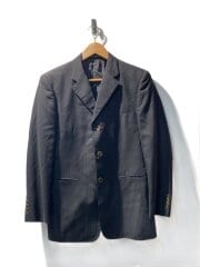 画像：3Bセットアップ/44/ウール/BLK/ストライプ/SM-0601