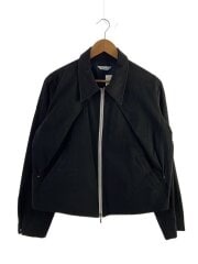 画像：21FW Crescent Cut Work Jacket/S/コットン/BLK