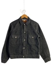 画像：650/Gジャン/38/デニム/BLK/無地