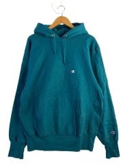 画像：パーカー/XL/コットン/GRN/無地