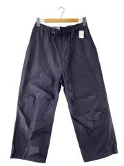 画像：26AW/BROADCLOTH WIDE EASY PANTS/1/コットン/BLK/SPNT-262042//