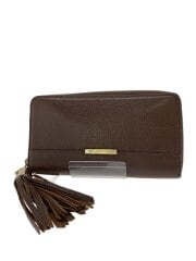 画像：長財布/レザー/BRW/レディース