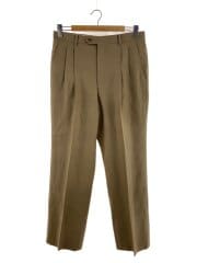 画像：スラックスパンツ/--/ウール/KHK/D30E1