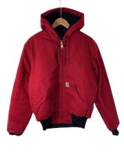 画像：ジャケット/S/コットン/RED/106673