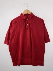 画像：ポロシャツ/--/コットン/RED//