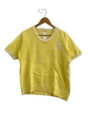 画像：Tシャツ/M/コットン/YLW//