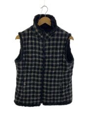 画像：ベスト/M/ウール/マルチカラー/チェック