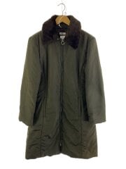 画像：コート/8/ナイロン/KHK/無地/32/388