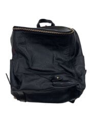 画像：リュック/レザー/BLK/無地/f11047