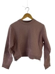 画像：スウェット/XS/コットン/PNK/無地