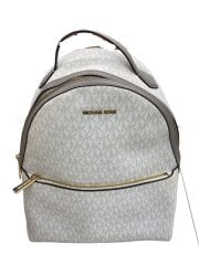 画像：リュック/レザー/WHT/総柄/CA-2302