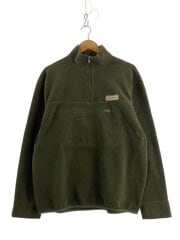 画像：フリースジャケット/L/ポリエステル/GRN/無地