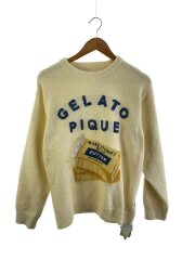 画像：スフレBUTTER/ジャガードプルオーバー/ニット・セーター(厚手)/FREE/ポリエステル/CRM/