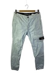 画像：21SS/コンパスロゴパッチカーゴパンツ/コットン/BLU/741531419