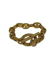 画像：アンカーチェーンブレスレット/GLD/メンズ