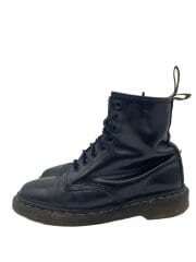 画像：ブーツ/--/BLK/レザー/8ホール/使用感有