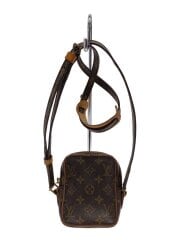 画像：ミニ・ダヌーブ_モノグラム・キャンバス/PVC/BRW