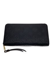 画像：ジッピー・ウォレット_モノグラム・アンプラント/牛革/BLK/モノグラム/メンズ