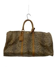 画像：SPADACINI/ボストンバッグ/--/YLW/レオパード